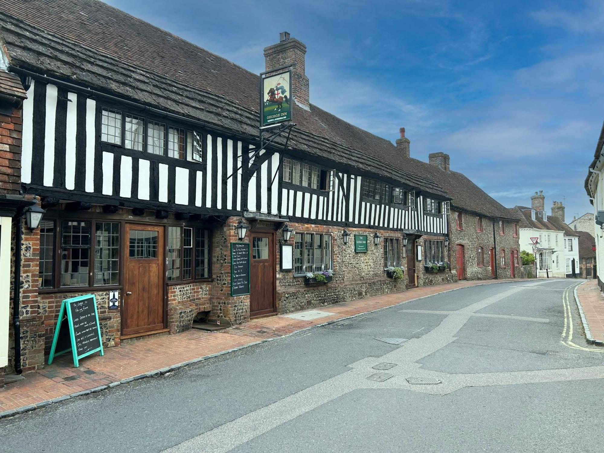 The George Inn Alfriston Eksteriør billede